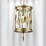 в наличии 725113 Люстра FIRENZE 1х40W E14 ЗОЛОТО - купить в интернет-магазине Светильники Торг