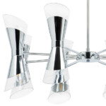 в наличии 817164 Люстра STRATO 16х40W E14 ХРОМ - купить в интернет-магазине Светильники Торг