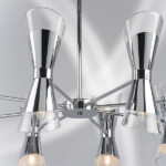 в наличии 817164 Люстра STRATO 16х40W E14 ХРОМ - купить в интернет-магазине Светильники Торг