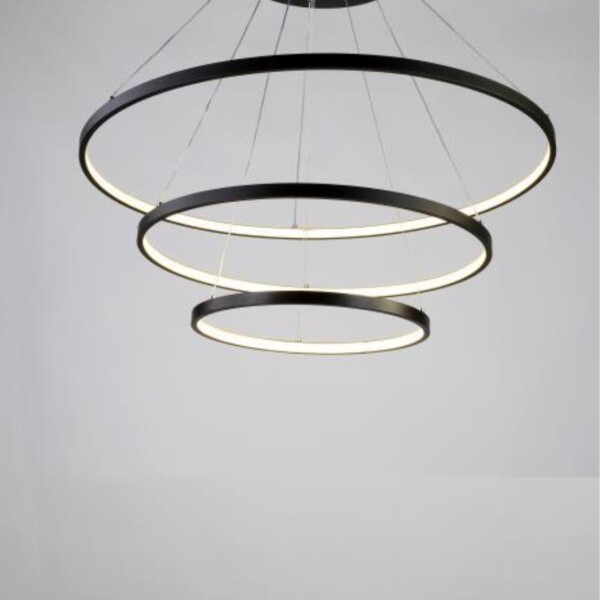 1764-18P, подвесная люстра, D400xD600xD800xH600/1800, LEDx95W, 4410LM, 4000K, included