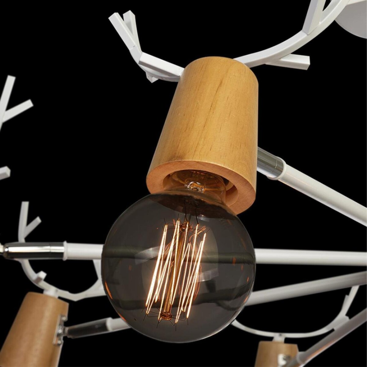 в наличии 10024/8 White Люстра на штанге LOFT IT Sven - купить в интернет-магазине Светильники Торг