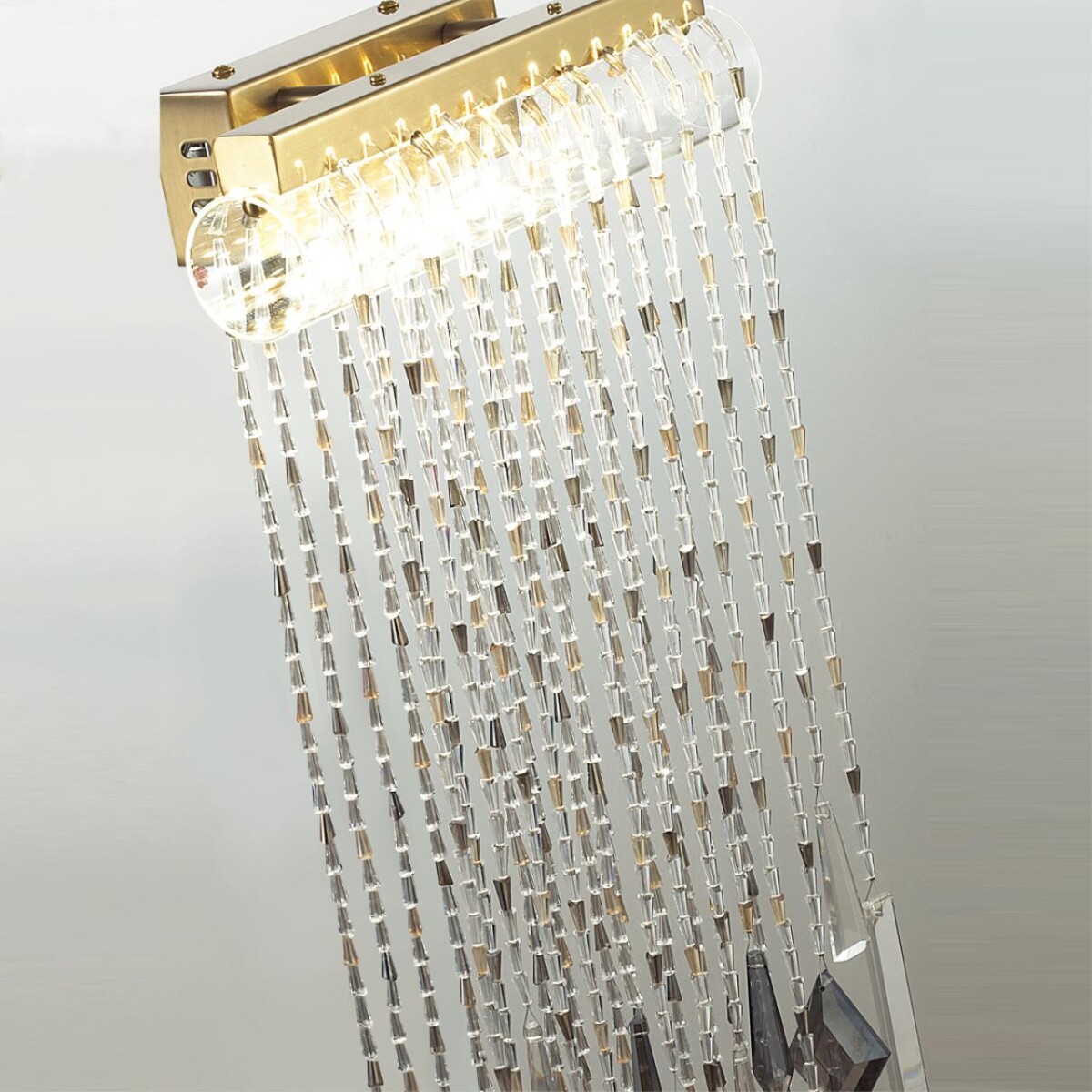 5420/10WL HALL ODL_EX25 065 античная бронза/металл/стекло/хрусталь Настенный светильник LED 10W 4000K 573Лм AFINA — изображение 6