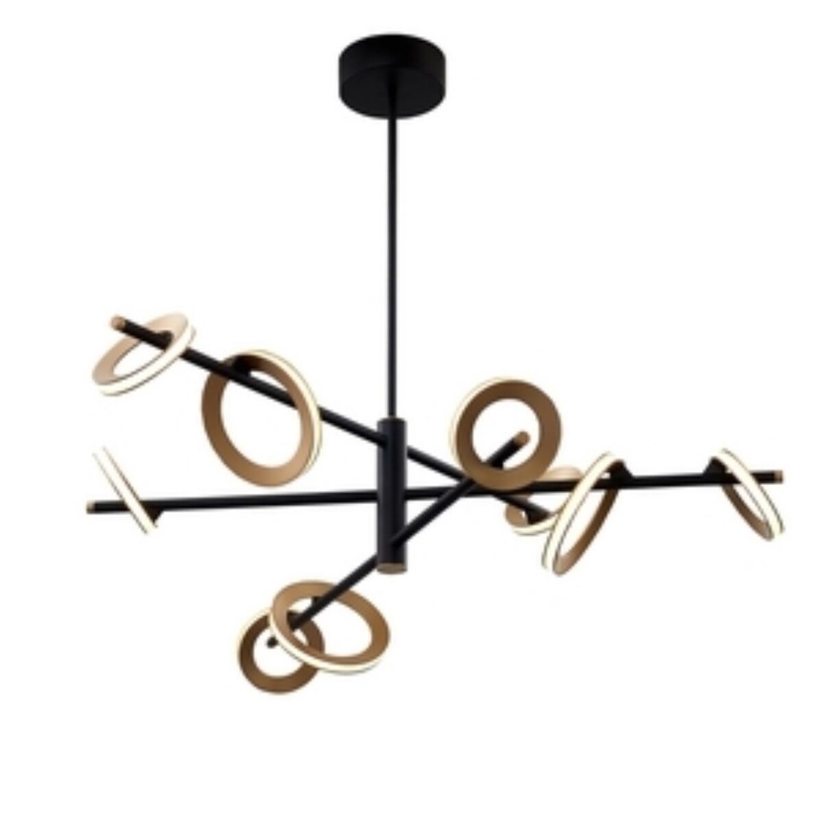 4322-9P, подвесная люстра, D1020xH560/1460, 3xLEDx7W + 6xLEDx5W, 4080LM, 4000K, included — изображение 1