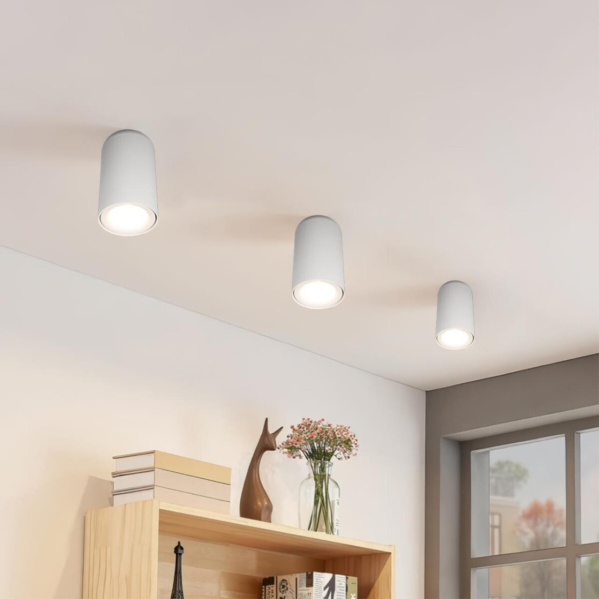 в наличии 10220 White 3000K Потолочный светильник LOFT IT Tictac - купить в интернет-магазине Светильники Торг