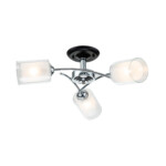 Escada 1170/3P E27*60W Chrome/Black