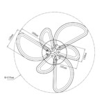 Escada 10270/6 LED*61W White — изображение 6