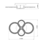 Escada 10281/4 LED*126W White — изображение 7