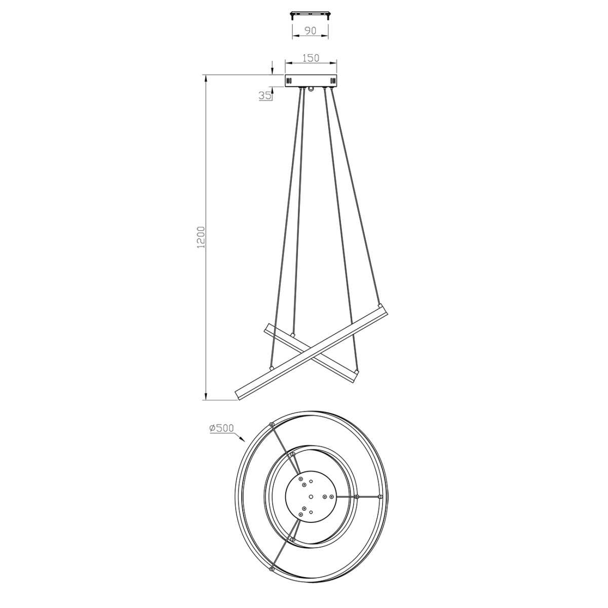 Escada 10254/2 LED*66W Silver APP — изображение 7