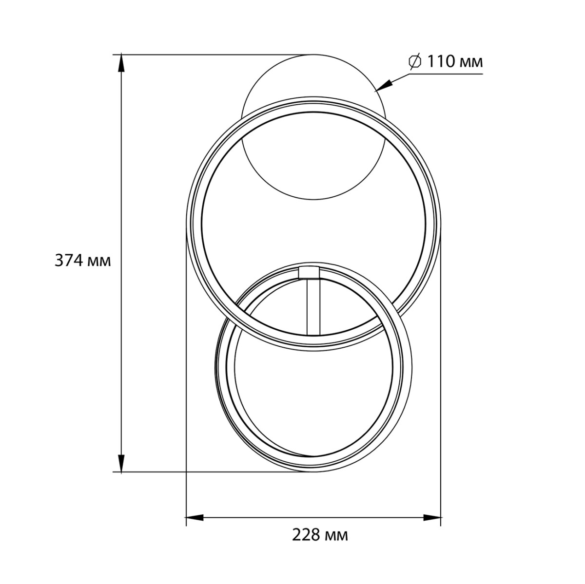 Escada 10230/SG LED*34W Black — изображение 6