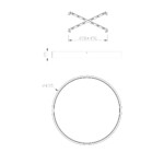 Escada 10226/SG LED*43W Moon — изображение 6