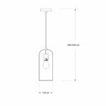 Escada 10198/1S E27*60W Black — изображение 6