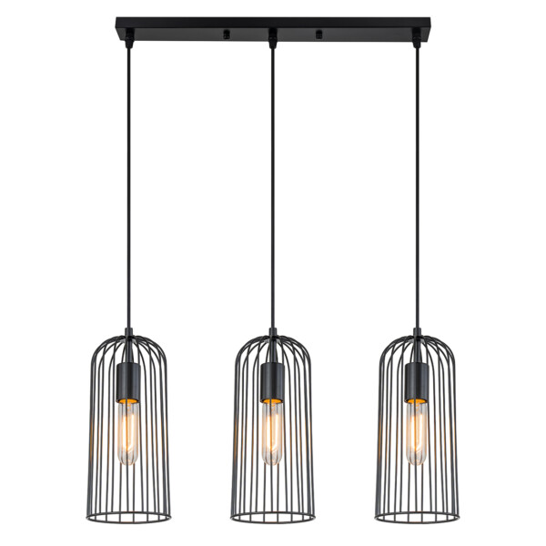 Escada 10198/3S E27*60W Black