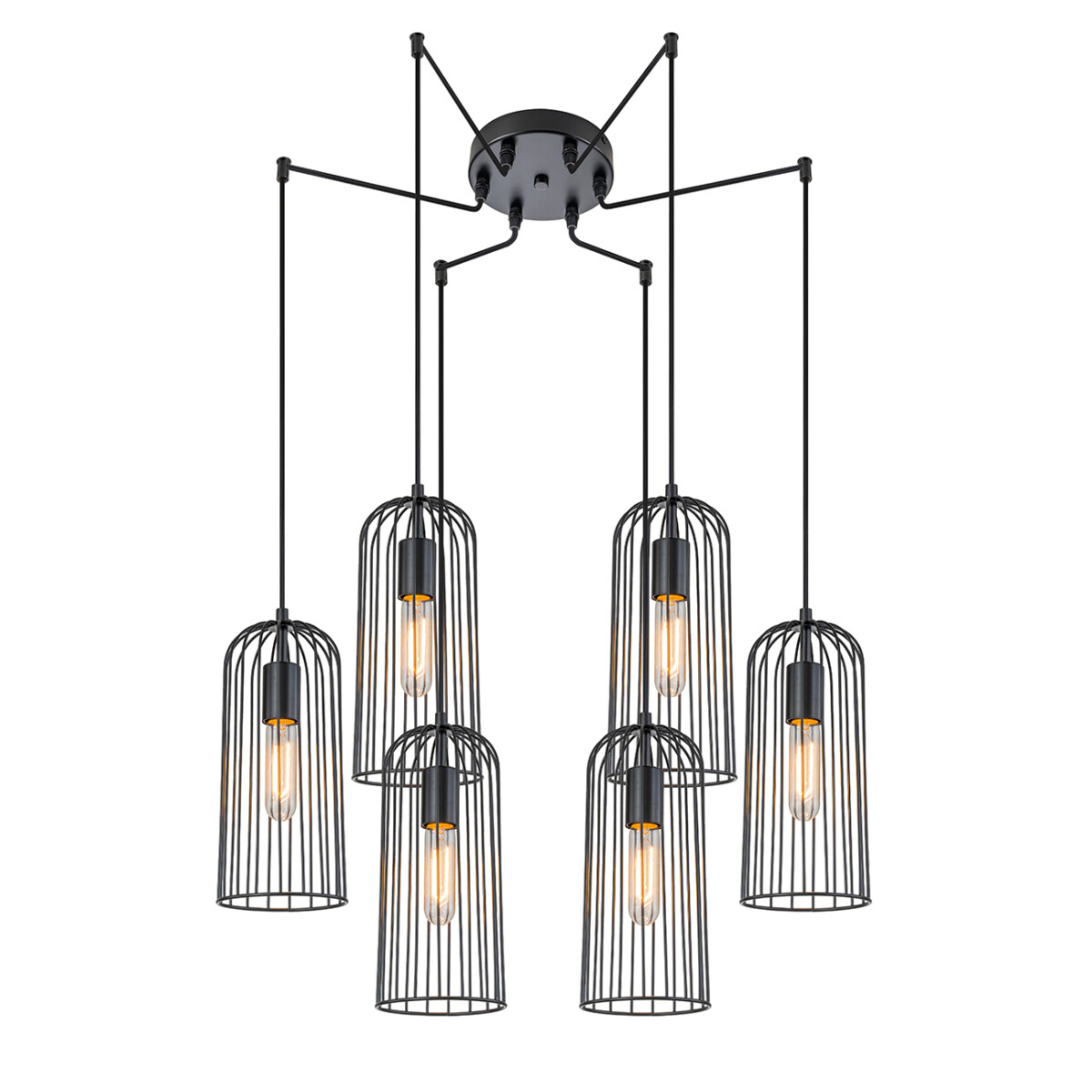 l102820 Escada 10198/6 E27*60W Black — изображение 1