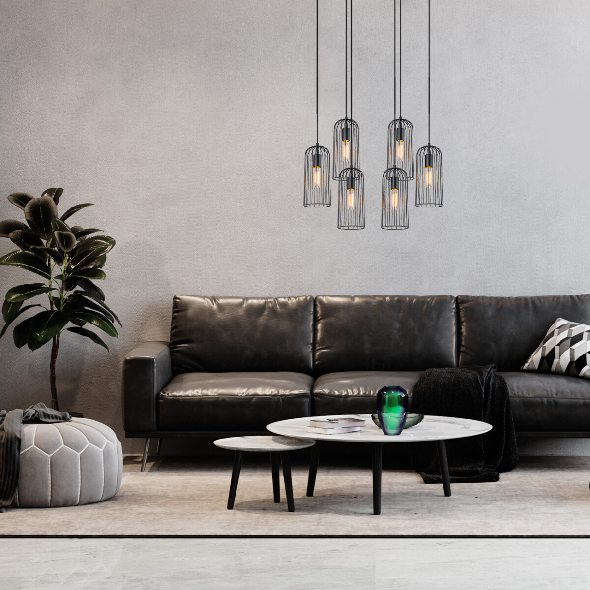 Escada 10198/6 E27*60W Black — изображение 5