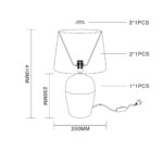 Escada 10195/L E27*40W White — изображение 5