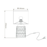 Escada 10203/L E14*40W Grey — изображение 4