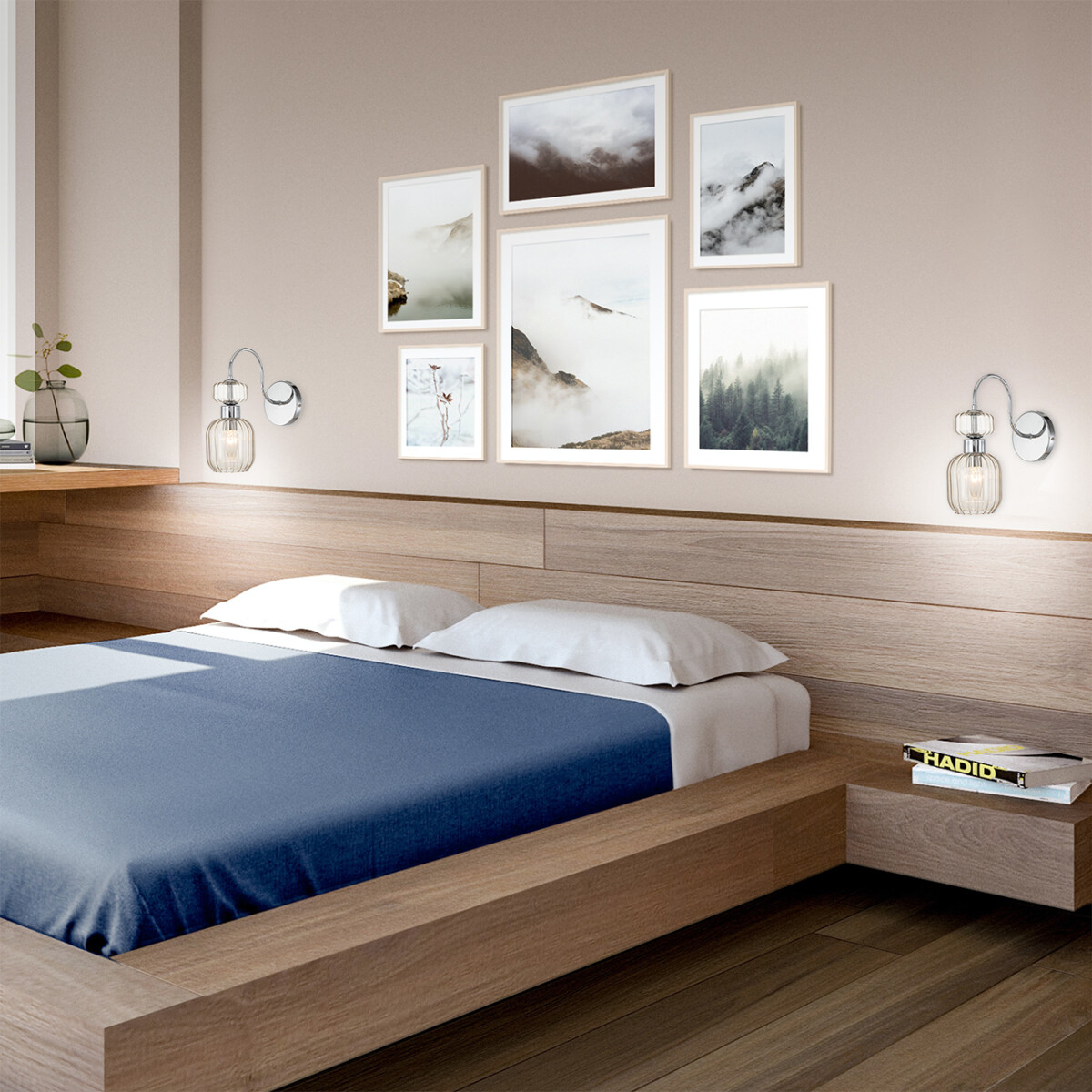 Escada 1141/1A E14*60W Chrome/Beige — изображение 5