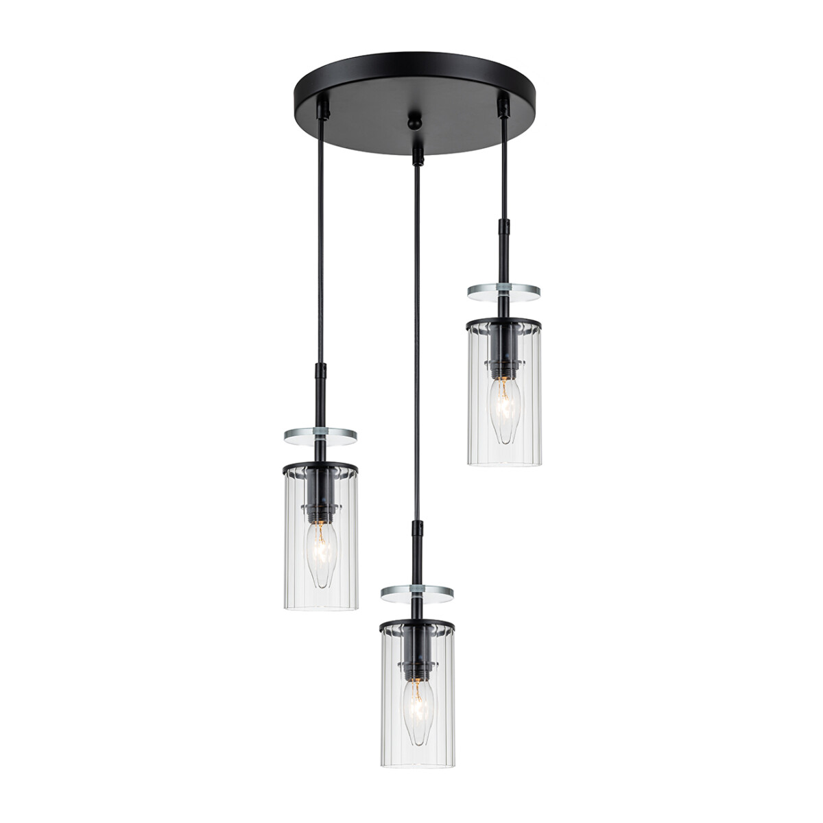 l103420 Escada 10191/3 E14*40W Black — изображение 1