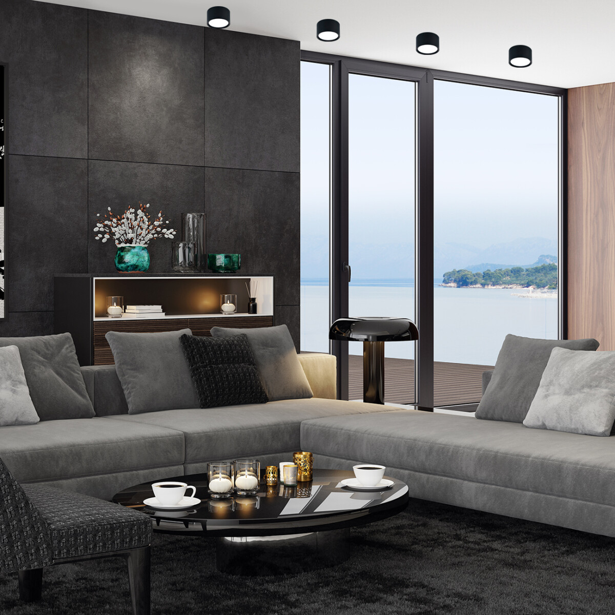 Escada 20005SMU/03 LED 12W 4200K черный матовый — изображение 3