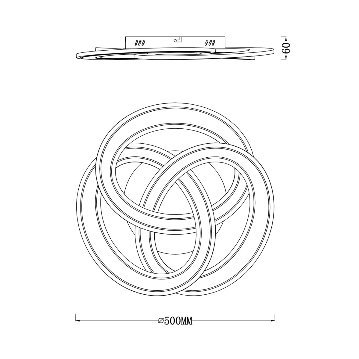 Escada 10243/3 LED*140W White — изображение 7