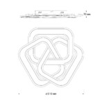 Escada 10244/3 LED*140W White — изображение 7