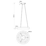 Escada 10258/1 LED*30W White — изображение 7