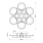 Escada 10248/12 LED*160W White — изображение 7