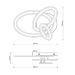 Escada 10241/3 LED*130W White — изображение 7