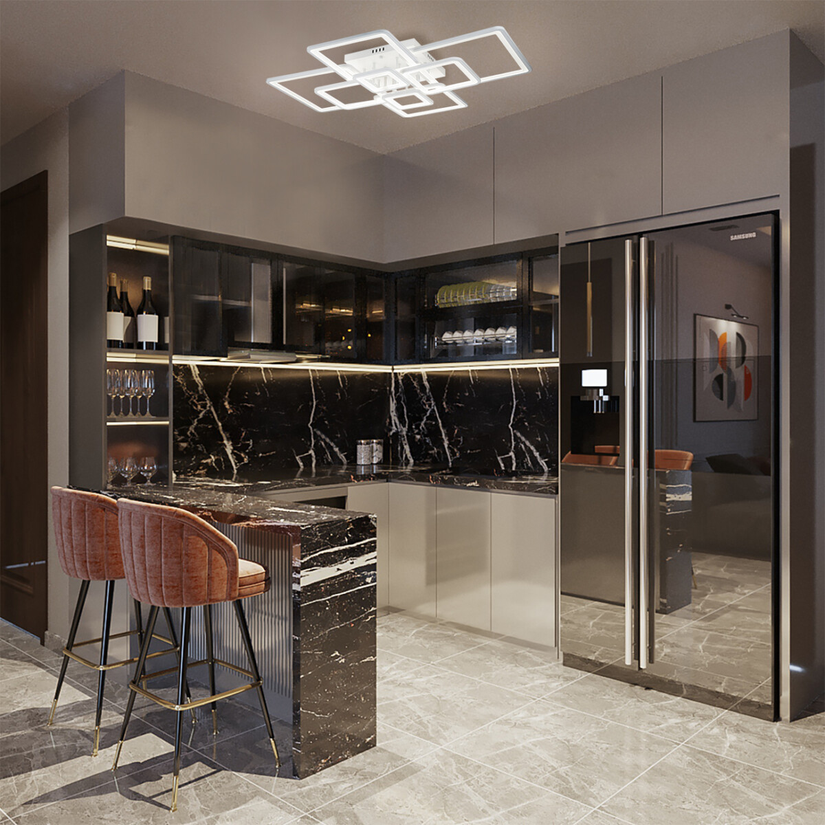 Escada 10286/8 LED*240W White — изображение 6