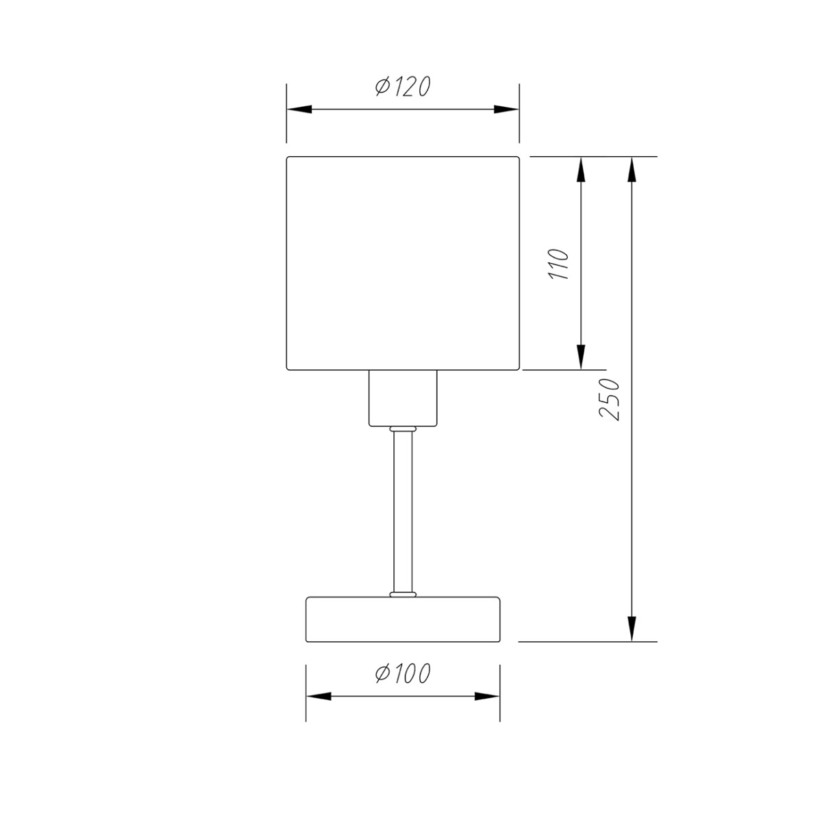 Escada 1109/1 E14*40W Chrome/Beige — изображение 8