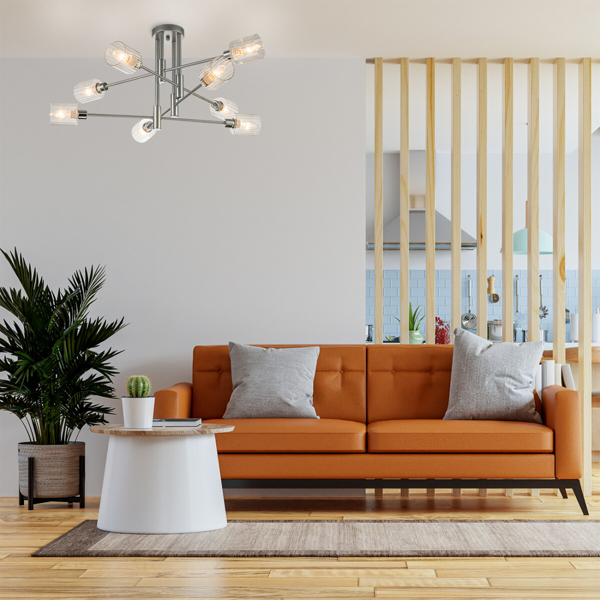 Escada 1140/8P E14*40W Silver/Chrome — изображение 5