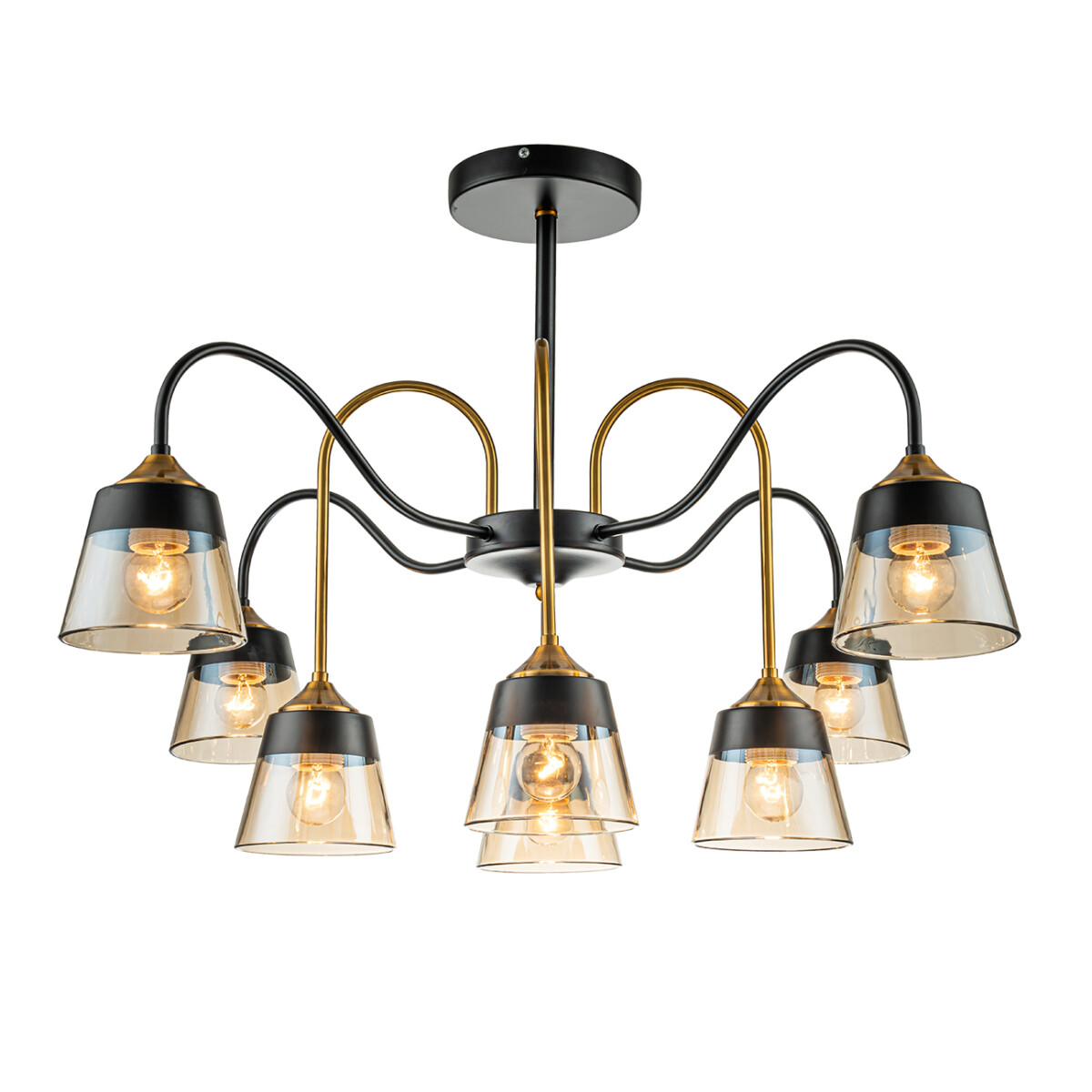 Escada 1147/8P E27*40W Black/Brass — изображение 1