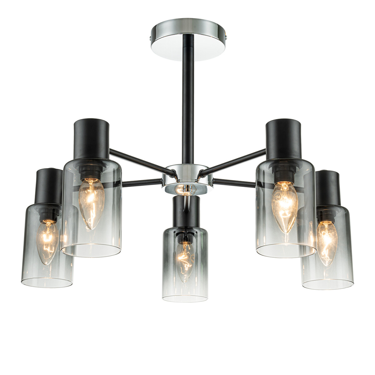 l108390 Escada 2120/5P E14*40W Black — изображение 1