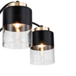 Escada 2121/5P E27*40W Black/Gold — изображение 3