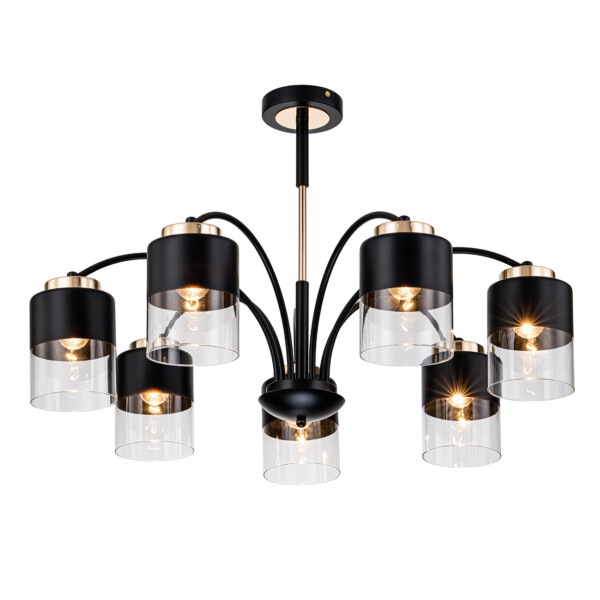 Escada 2121/7P E27*40W Black/Gold