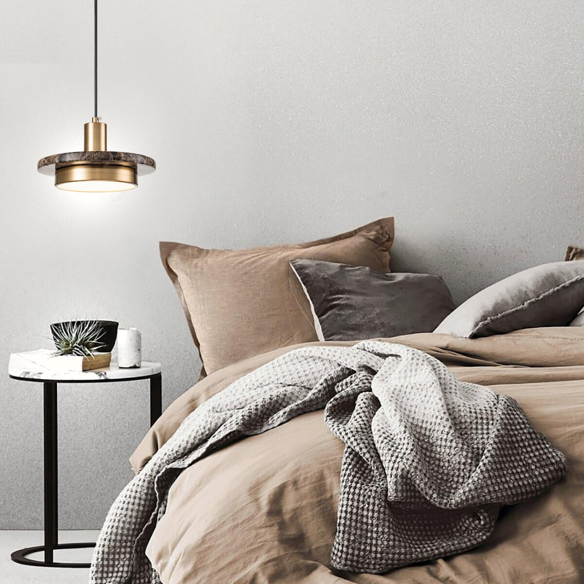 Escada 10260/1 LED*12W Brass/Brown marble — изображение 5