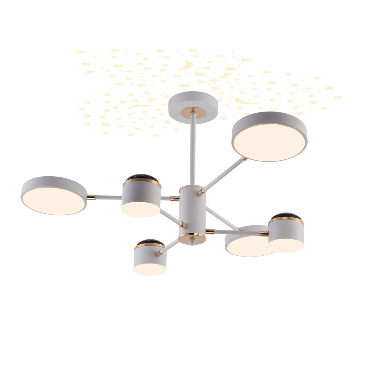 Escada 10255/6 LED*110W White/Gold — изображение 2