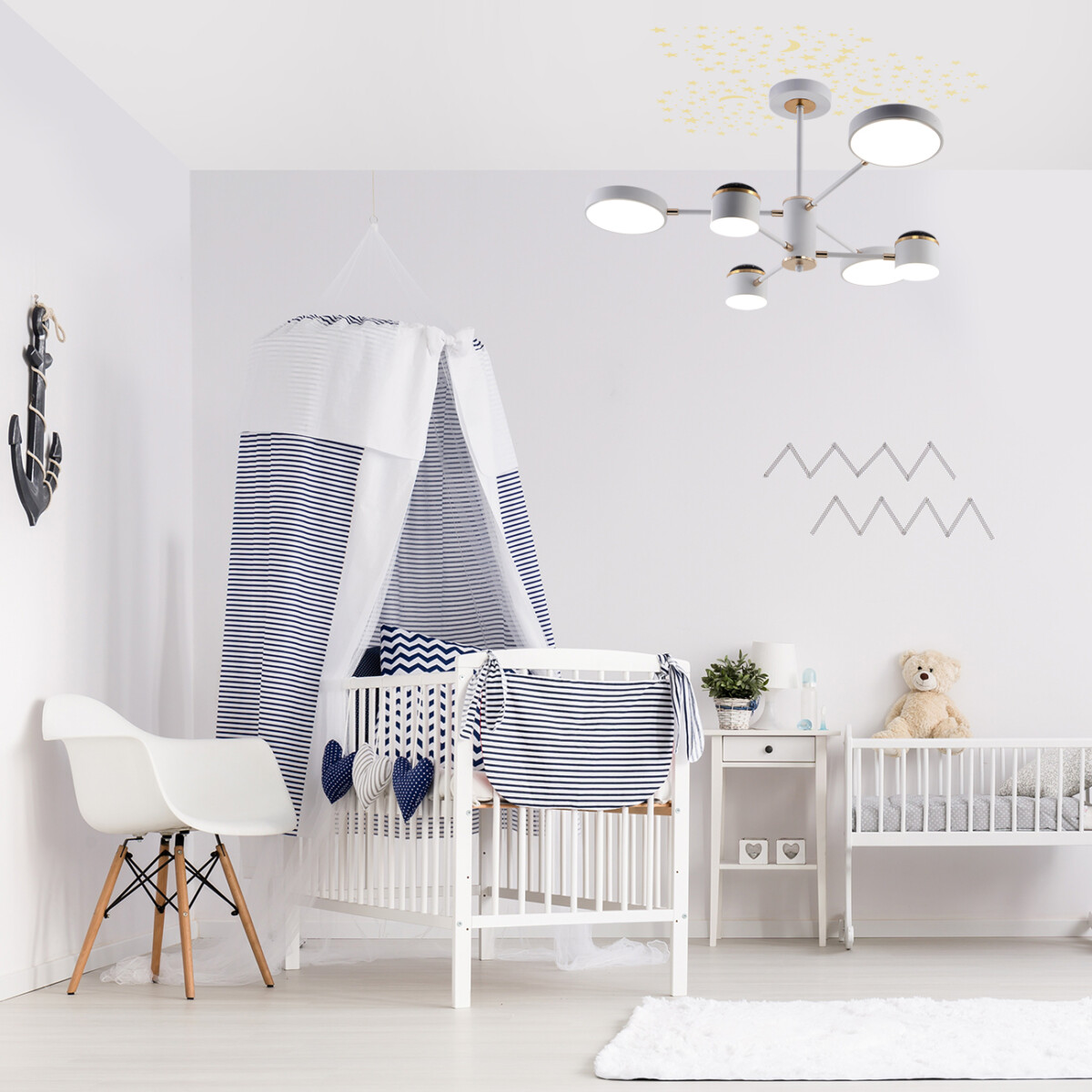 Escada 10255/6 LED*110W White/Gold — изображение 5