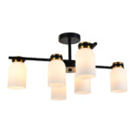 Escada 1151/6P E14*40W Black/Brass