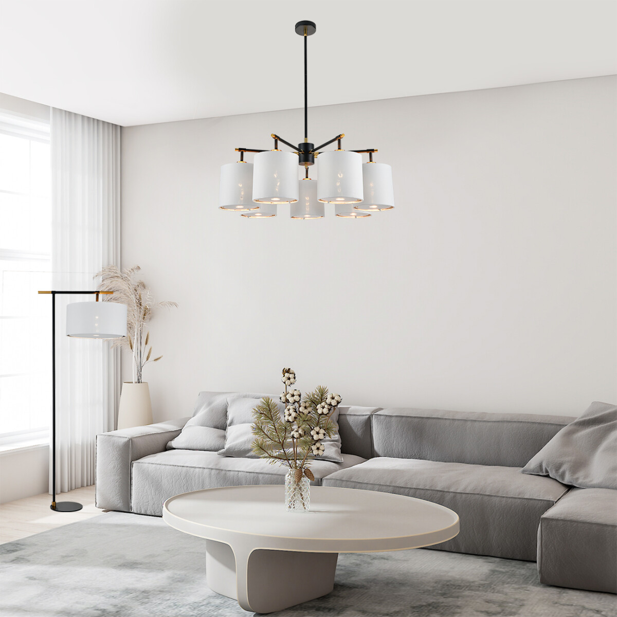 Escada 10186/7PL E27*60W Black — изображение 5