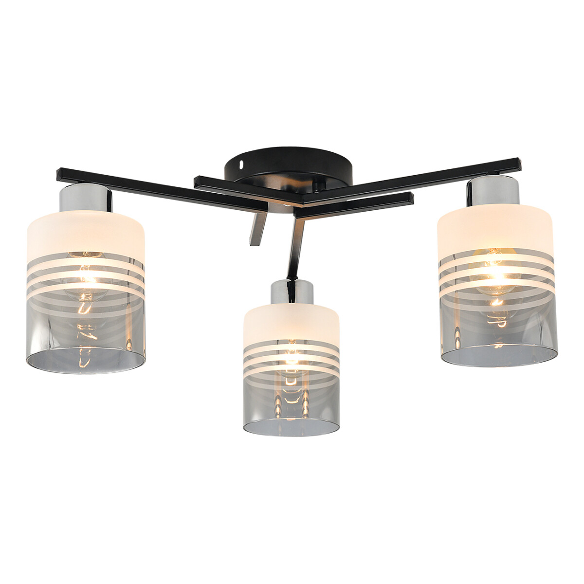 Escada 1132/3P E27*60W Black/Chrome — изображение 1