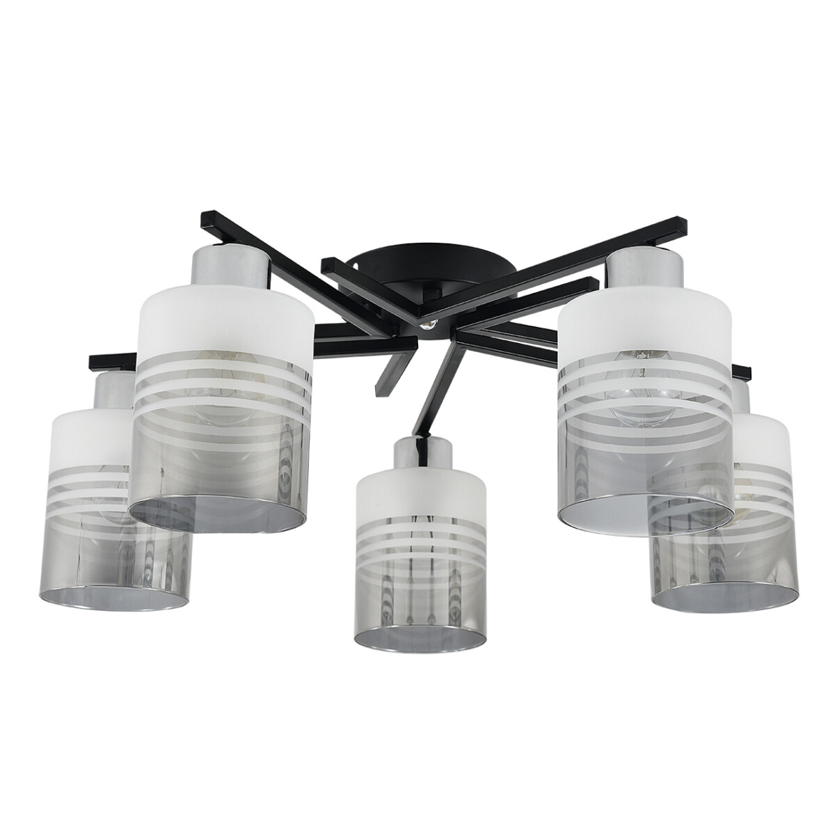 Escada 1132/5P E27*60W Black/Chrome — изображение 2