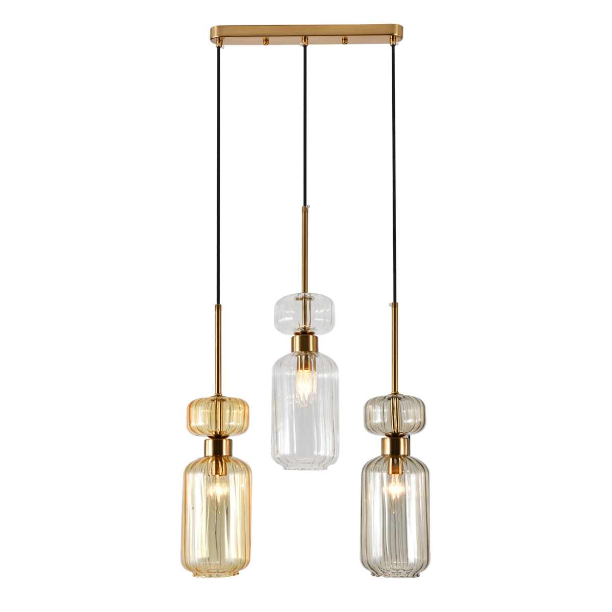 l116940 Escada 1141/3S E14*60W Beige/Clear/Amber — изображение 1