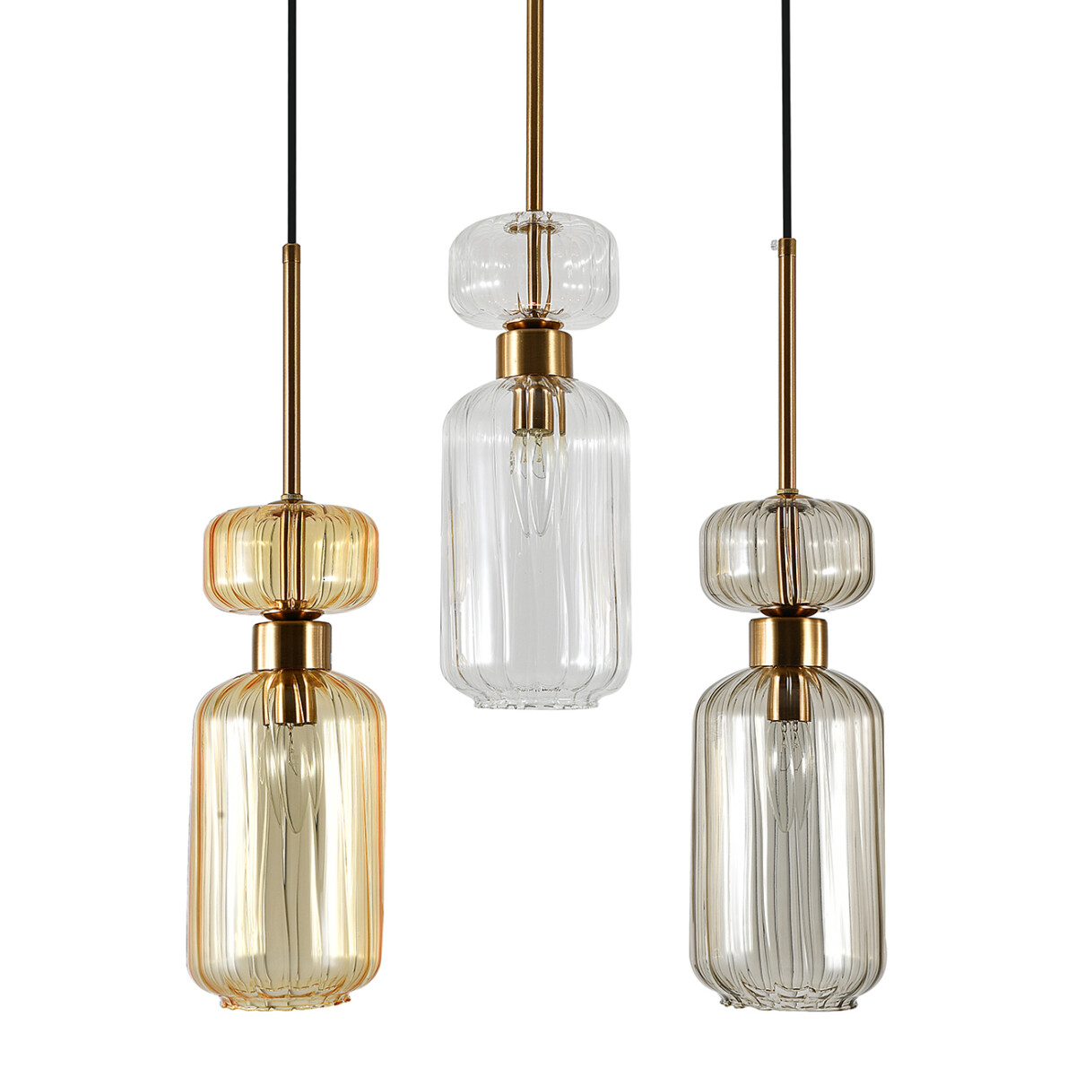 Escada 1141/3S E14*60W Beige/Clear/Amber — изображение 4