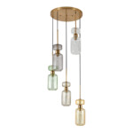 Escada 1141/5S E14*60W Clear/Beige/Green/Smoke/Amber — изображение 2