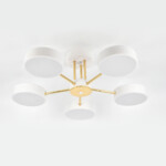 Escada 10262/5 LED*64W White/Gold — изображение 2