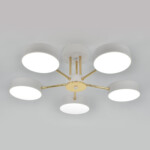 Escada 10262/5 LED*64W White/Gold — изображение 3