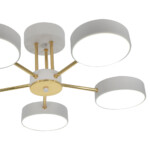 Escada 10262/5 LED*64W White/Gold — изображение 5