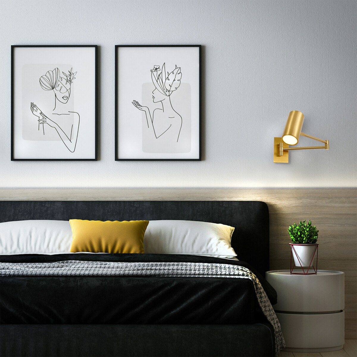 Escada 10282/1 LED*6W Brass — изображение 5