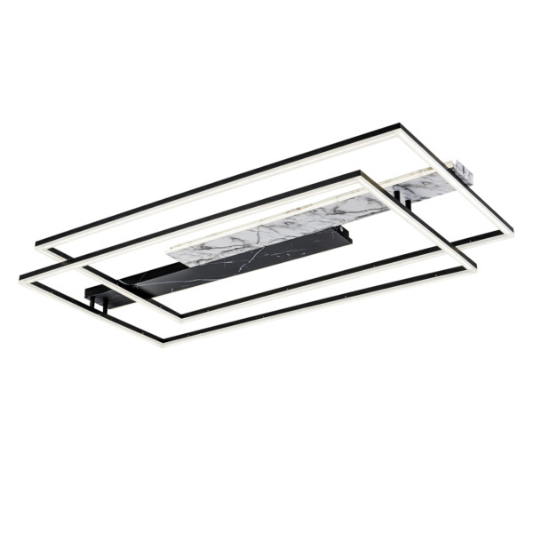 Escada 10250/2 LED*205W Black/White marble